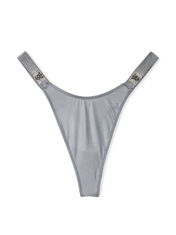 Трусики Scattered Shine Strap Smooth Thong Panty Asteroid Grey