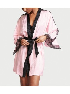 Халат Satin Jacquard Flounce Robe