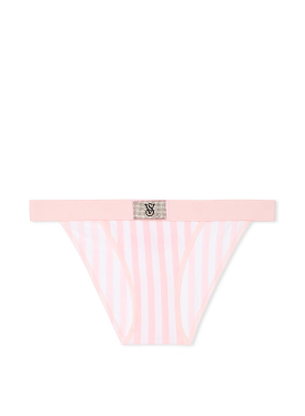 Трусики Logo Cotton Shine Patch Tanga Panty Pretty Blossom Stripes