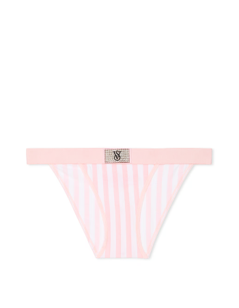 Трусики Logo Cotton Shine Patch Tanga Panty Pretty Blossom Stripes