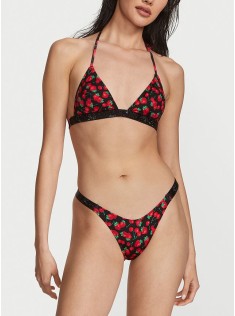 Купальник Shine Strap Triangle Bikini Mixed Berry