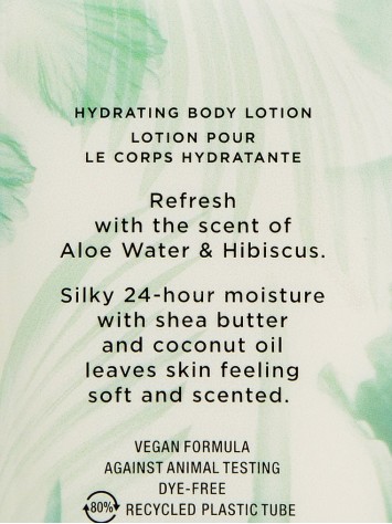 Лосьон для тела Aloe water & Hibiscus REFRESH Victoria's Secret