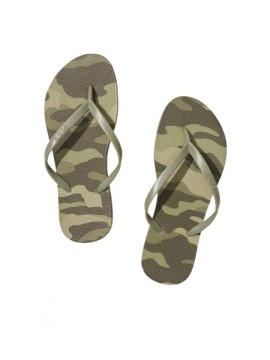 Шлепанцы Victoria’s Secret PINK Logo Green Camo