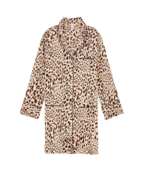 Ночная рубашка Satin Dress Leopard