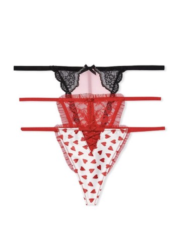 Трусики Dream Angels V-string panty Lipstick Lace