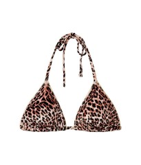 Велюровий купальник Triangle Velvet Bikini Leopard