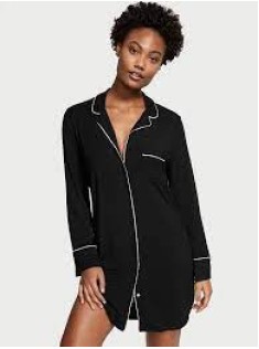 Нічна сорочка Modal Sleepshirt Black