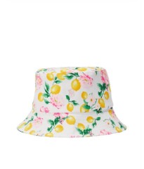 Панама з квітково-лимонним принтом Victoria's Secret Cotton Hat