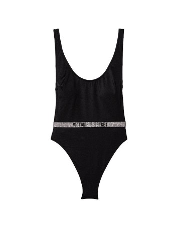 Купальник монокини Виктория Сикрет Shine Strap Plunge One-Piece