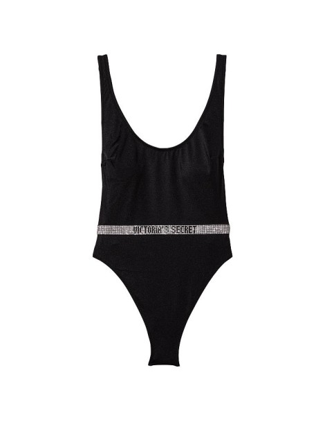 Купальник монокини Виктория Сикрет Shine Strap Plunge One-Piece