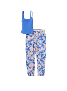 Піжама Cotton Tank Jogger Pajama Set Victoria's Secret