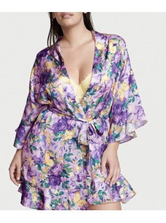 Сатиновий халат Very Sexy Satin Kimono Floral print