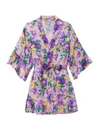 Сатиновий халат Very Sexy Satin Kimono Floral print