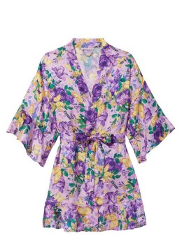 Сатиновий халат Very Sexy Satin Kimono Floral print