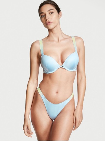 Купальник з подвійним пушапом Shine Strap Purity Blue SWIM