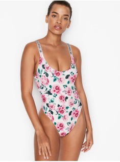 Купальник монокіні Вікторія Сікрет So Rose Shine Strap One-piece