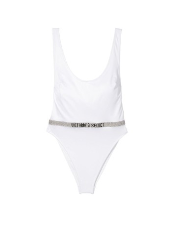 Купальник монокіні Shine Strap Plunge One-Piece