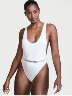 Купальник монокіні Shine Strap Plunge One-Piece