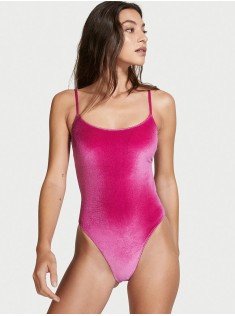 Купальник монокіні Velvet One-piece Fuchsia