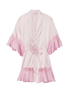 Халат Victoria's Secret Pink Colorblock Flounce Robe