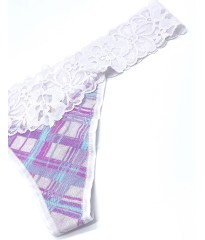 Трусики Lavender Lace Waist Thong panty