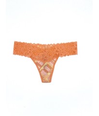 Трусики Peach Lace Waist Thong panty