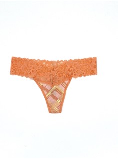 Трусики Peach Lace Waist Thong panty