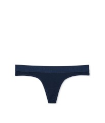 Трусики стринги Logo Cotton Thong panty Noir Navy