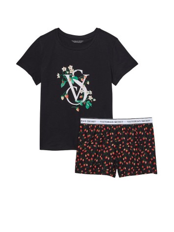Пижама Tee-jama Cotton Short PJ Set Strawberry