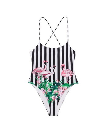 Купальник монокіні Essential Scoop One-Piece Swimsuit Flamingo