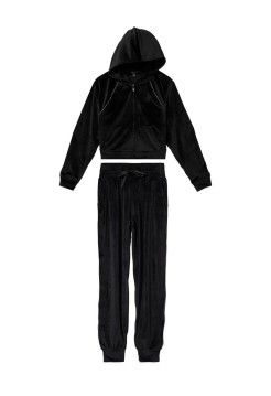Велюровий спортивний костюм Diamanté Inset Velour