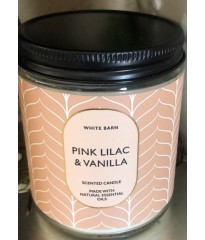 Свічка Pink Lilac & Vanilla Bath And Body Works Candle