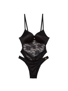 Боді VERY SEXY Push-up Black Lace Teddy