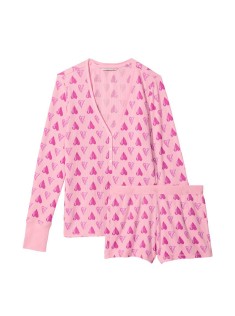 Піжама Victoria's Secret Thermal Short PJ Set Heart print