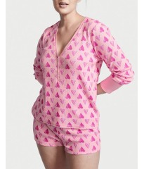 Піжама Victoria's Secret Thermal Short PJ Set Heart print