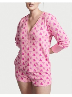 Піжама Victoria's Secret Thermal Short PJ Set Heart print