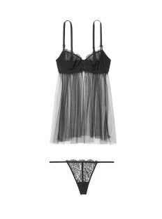 Пеньюар Very Sexy Wicked Sheer Babydoll Black