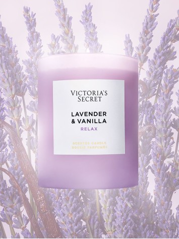 Свічка Lavender & Vanilla RELAX Victoria's Secret Candle