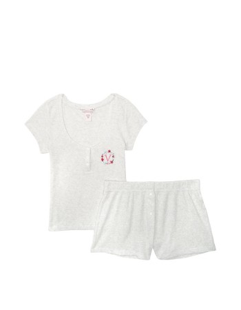 Піжама Victoria's Secret thermal short pj set