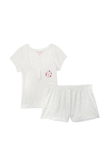 Піжама Victoria's Secret thermal short pj set
