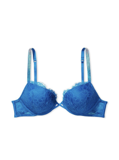 Бюстгальтер Shine Strap Push-up Bra Blue Enamel