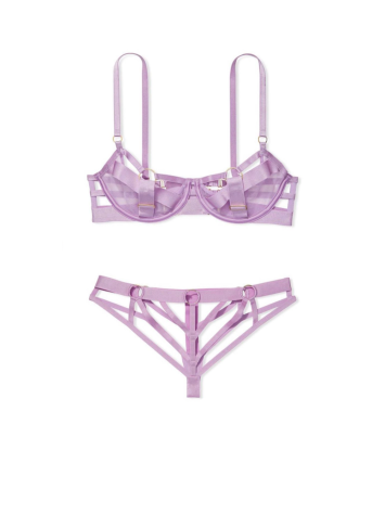 Комплект білизни Very Sexy LUXE LINGERIE Strappy Demi Bra Set