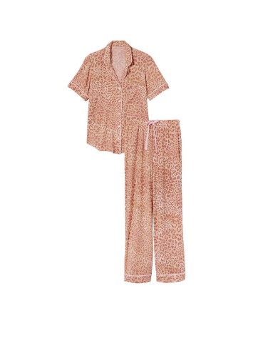 Піжама Modal Printed Leopard Long PJ Set