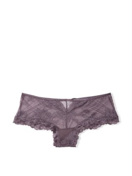 Трусики чіки Very Sexy Cheeky panty Grey Lace