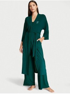 Піжама Modal 3-Piece PJ Set Deepest Green