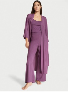 Піжама Modal 3-Piece PJ Set Mulberry Purple