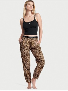 Піжама Cotton Tank Jogger Pajama Set Leopard