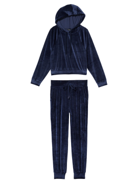Велюровый спортивный костюм Виктория Сикрет Ribbed Velour Hoodies Jogger