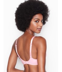 Бюстгальтер Victoria’s Secret Logo Bra Lightly Lined Wireless PINK