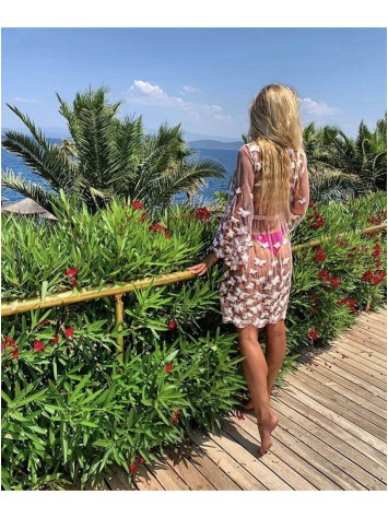 ТУНІКА З МЕБОЧКАМИ - LA MAREE - SHORT - ONE SIZE(р)